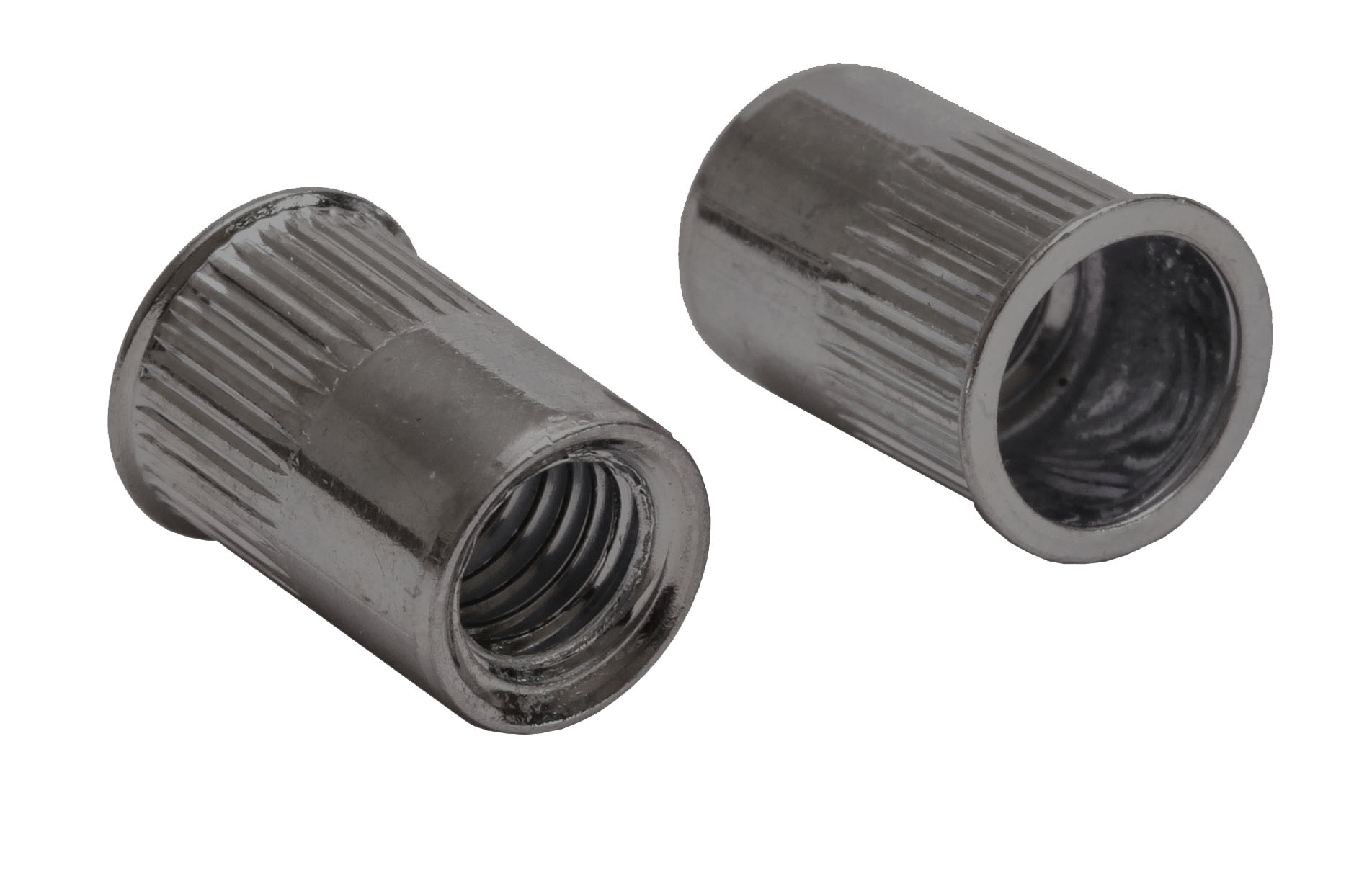 BM Edelstahl kl. Senkkopf u. Rändelschaft